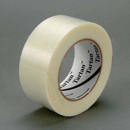 3M Tartan Filament Tape 8934, Clear, 72 Mm X 55 M, 4 Mil 7000123734
